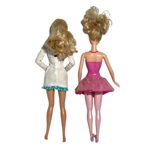 Barbie I Can Be… 2 Dolls Newborn Baby Doctor Hammock #N7646 & Ballerina #T2214 - Picture 9 of 15